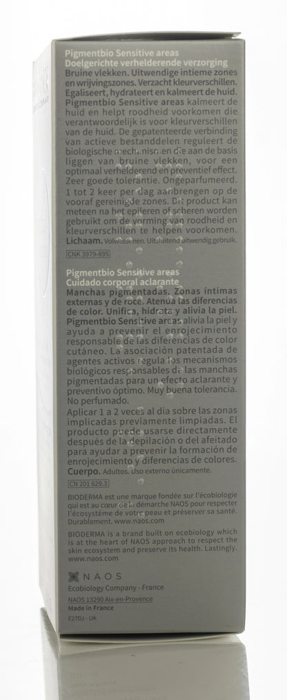 Bioderma Pigmentbio Sensitive Areas Cream 75 Ml