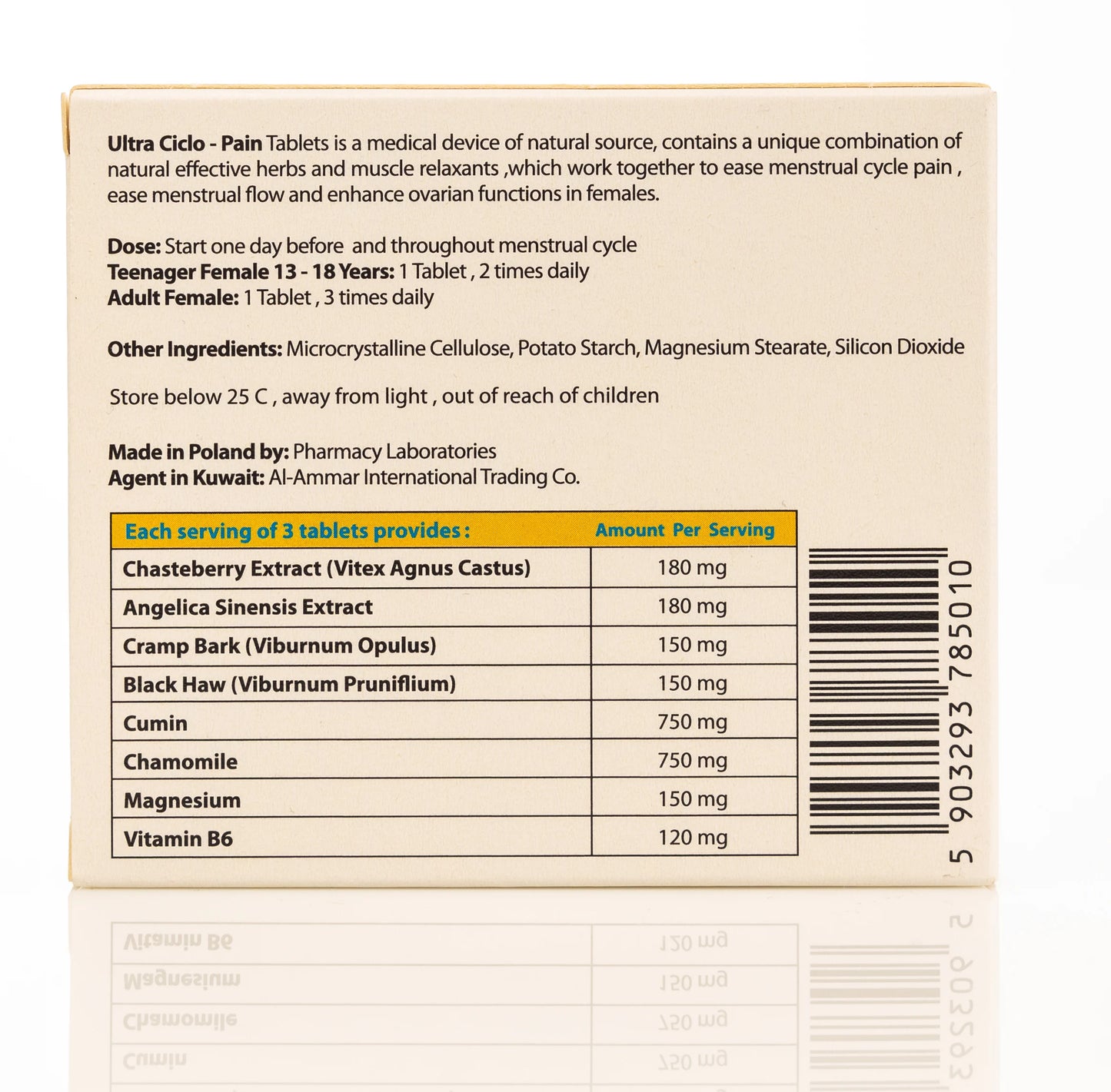 Ultra Ciclo-Pain 45 Tablets