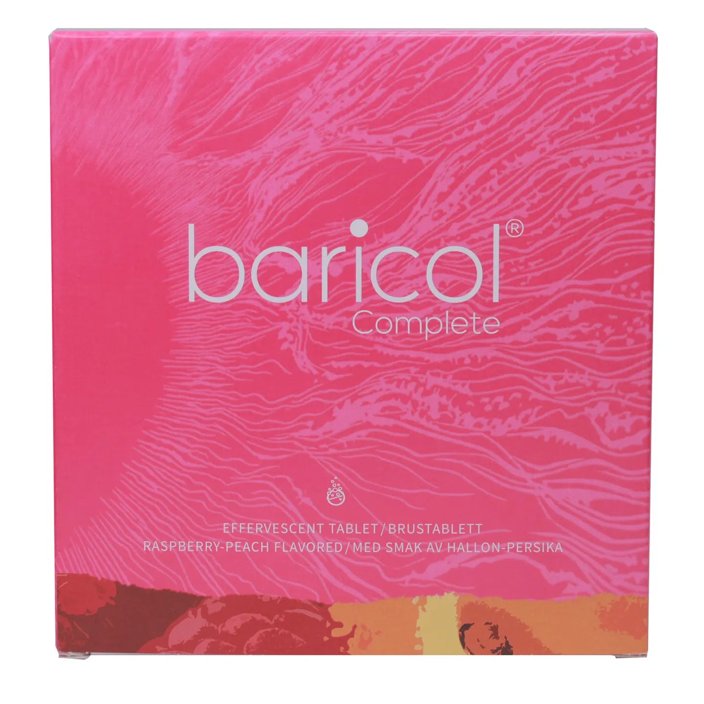 Baricol Complete Raspberry-Peach 60 Effervescent Tablet