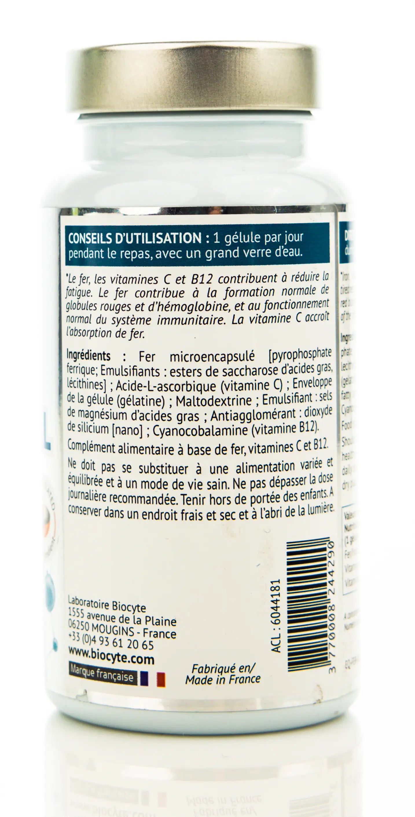 Biocyte Fe Fer Liposomal 30 Capsule