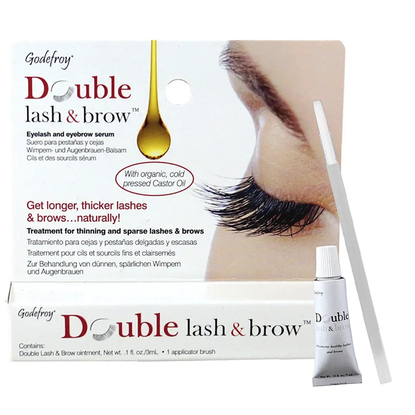 Godefroy Double Eyelash and Brow Serum 3 Ml