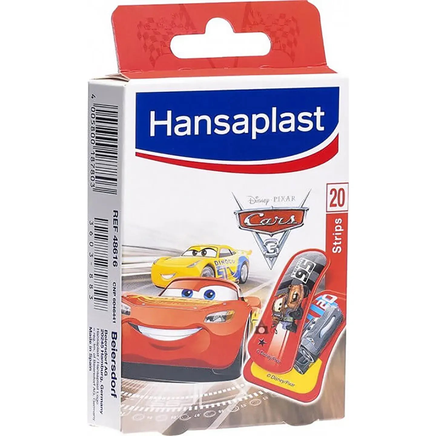 Hansaplast Disney Cars 20 Pieces [48616]