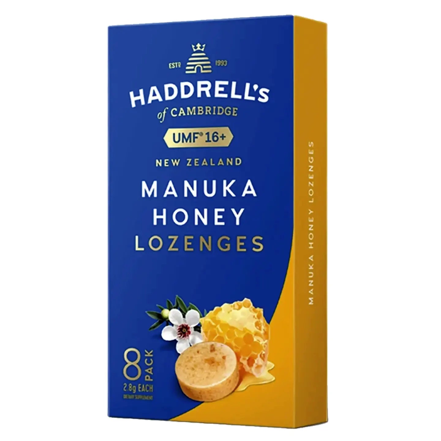 Haddrell's Manuka Honey UMF16+ 8 Lozenges