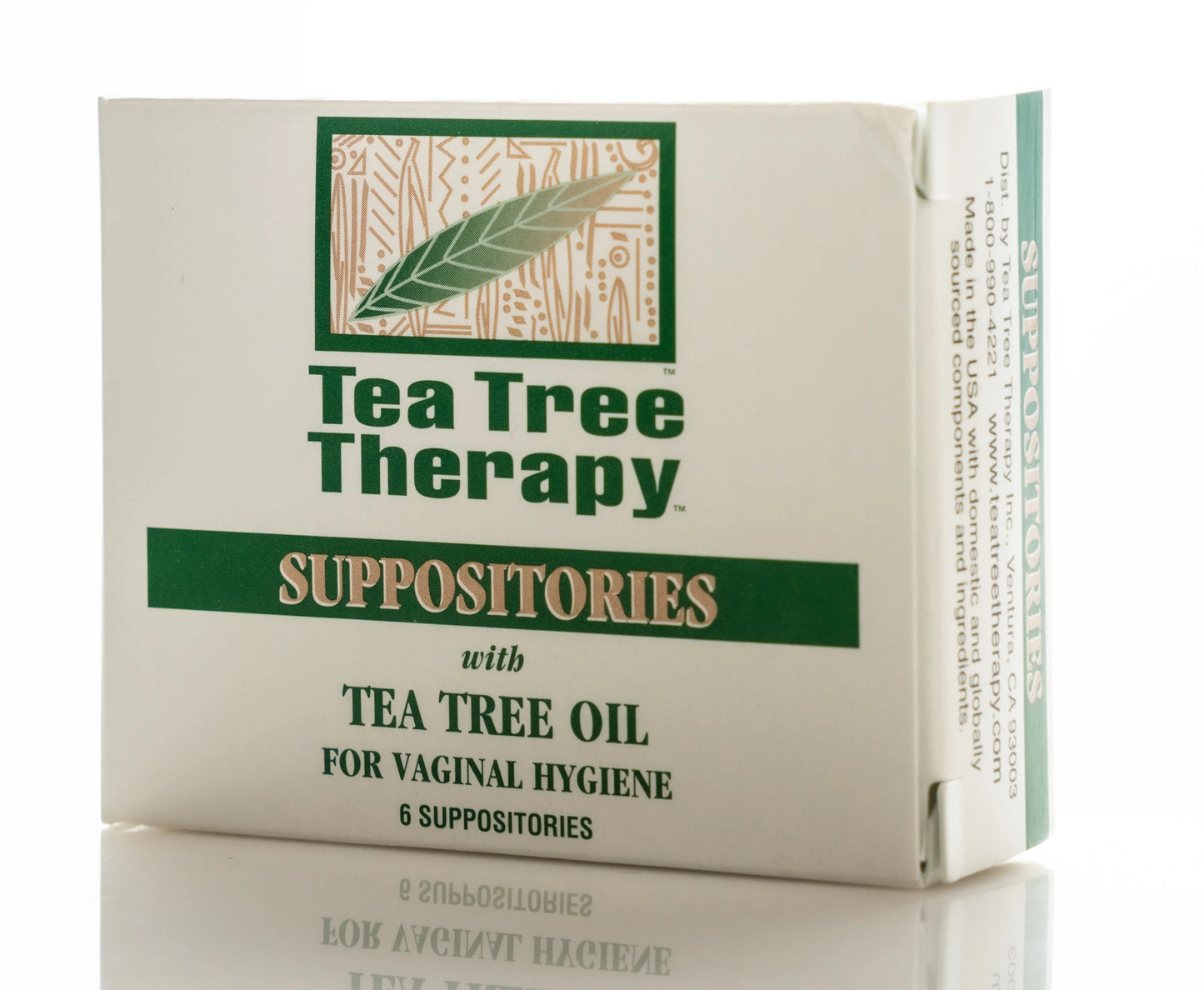Tea Tree Therapy Vaginal Suppository 6 Pieces