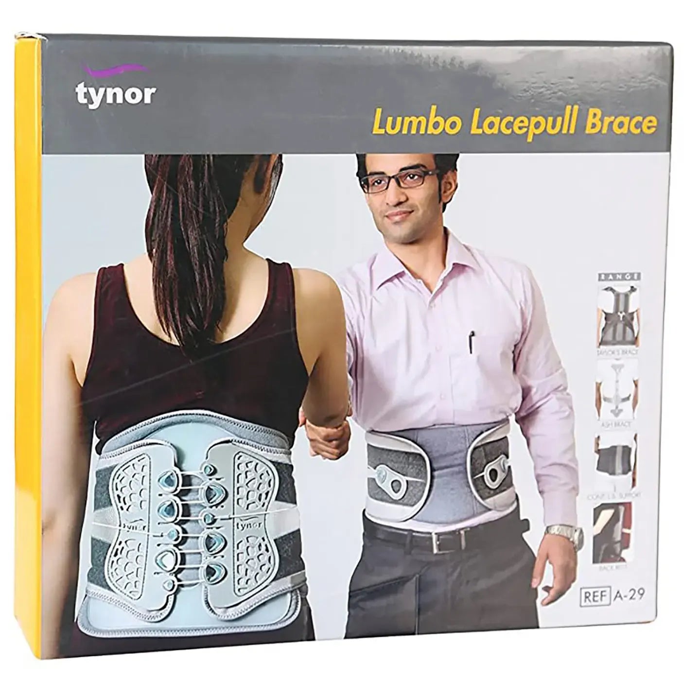 Tynor Lumbo Lacepull Brace A29 [Universal size]