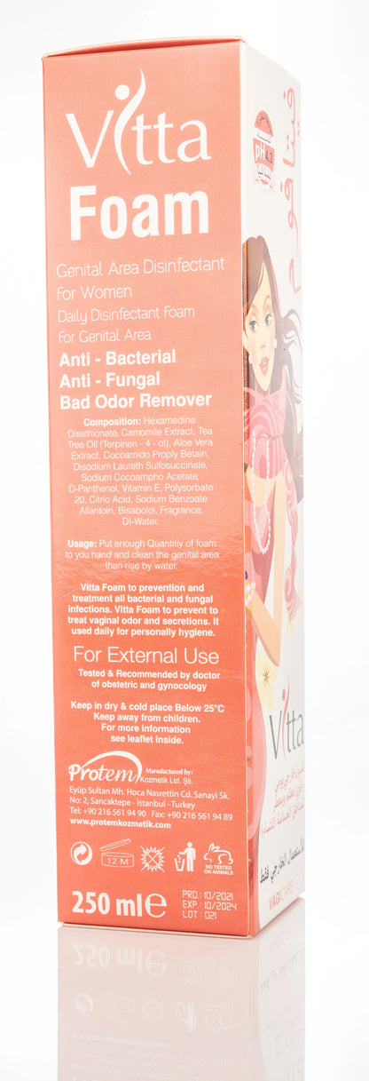 Vitta Intimate Foam Wash 250 Ml