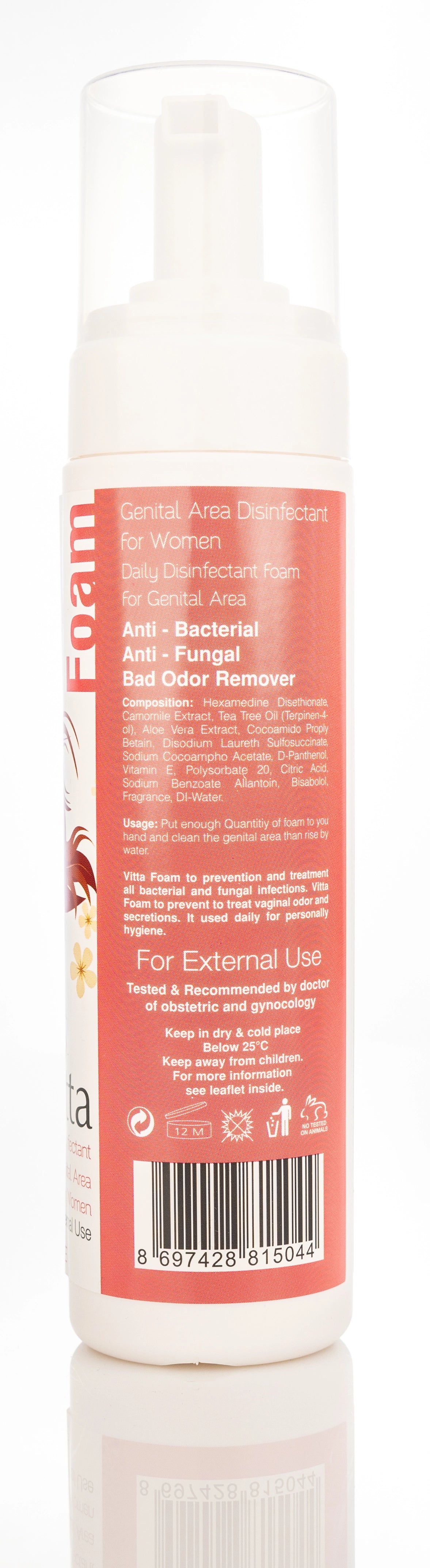 Vitta Intimate Foam Wash 250 Ml