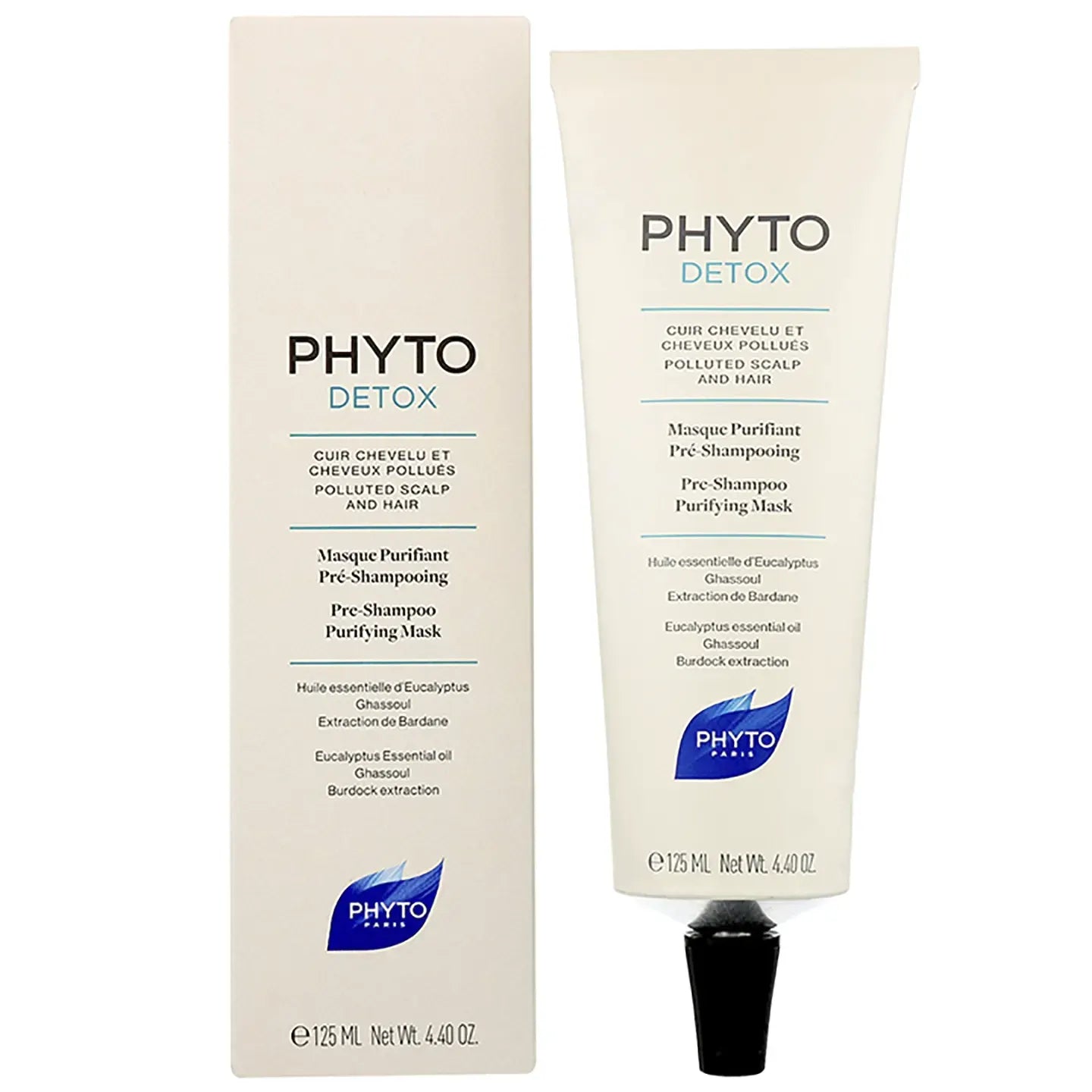 Phyto Detox Pre-Shampoo Purifying Mask 125 Ml
