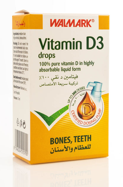 Walmark Vitamin D3 Drops 15ml