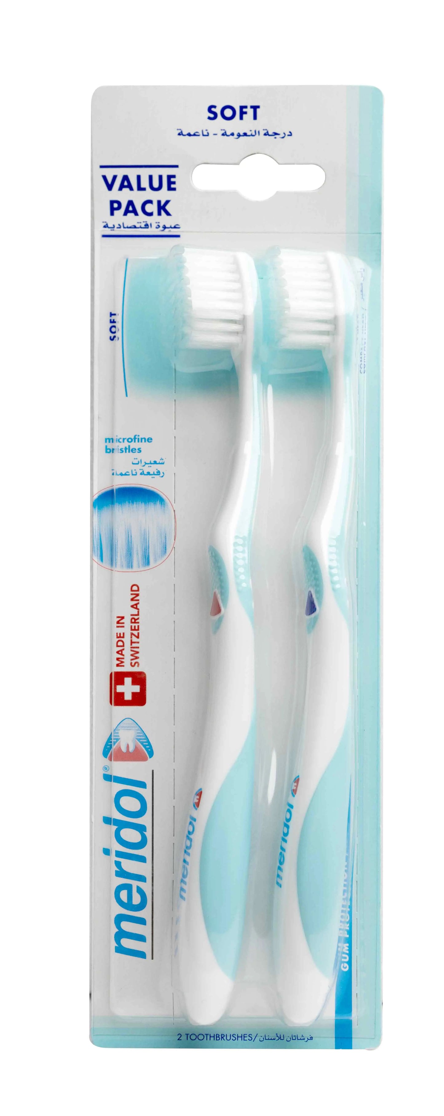 Meridol Toothbrush Soft (2 Pieces)
