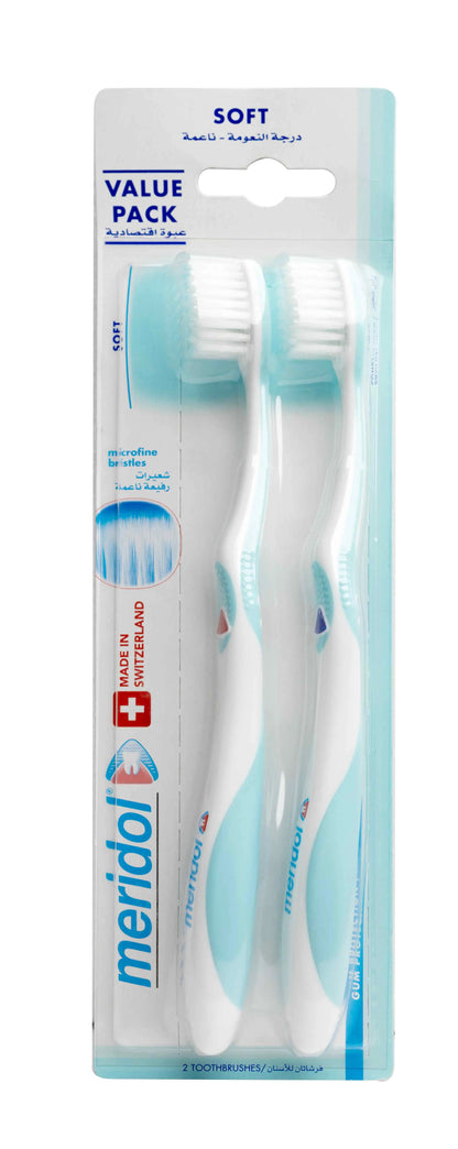 Meridol Toothbrush Soft (2 Pieces)