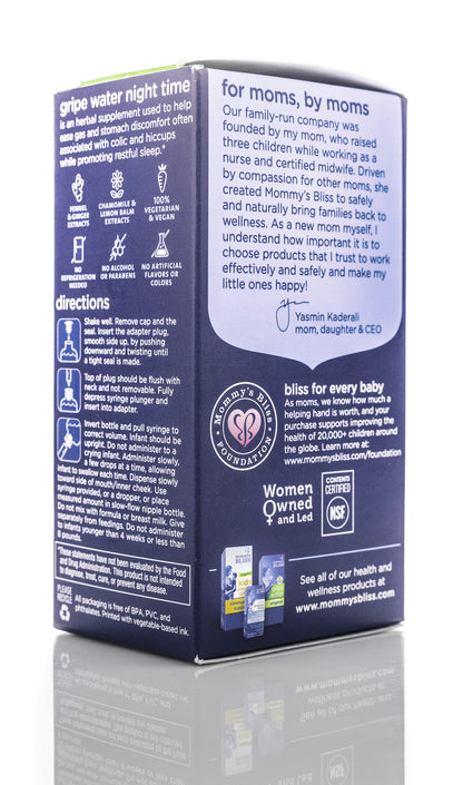 Mommys Bliss Gripe Water [Night Time] 120Ml