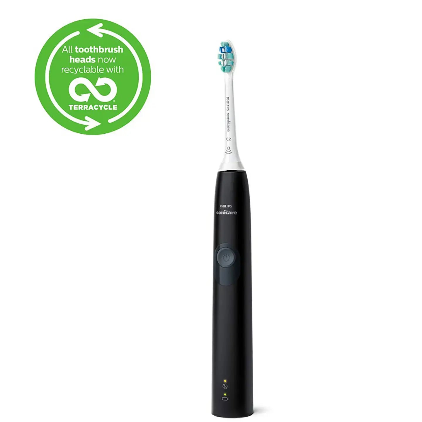 Philips Sonicare 4300 Protective Clean Electric Toothbrush-Black [Hx6800/44]