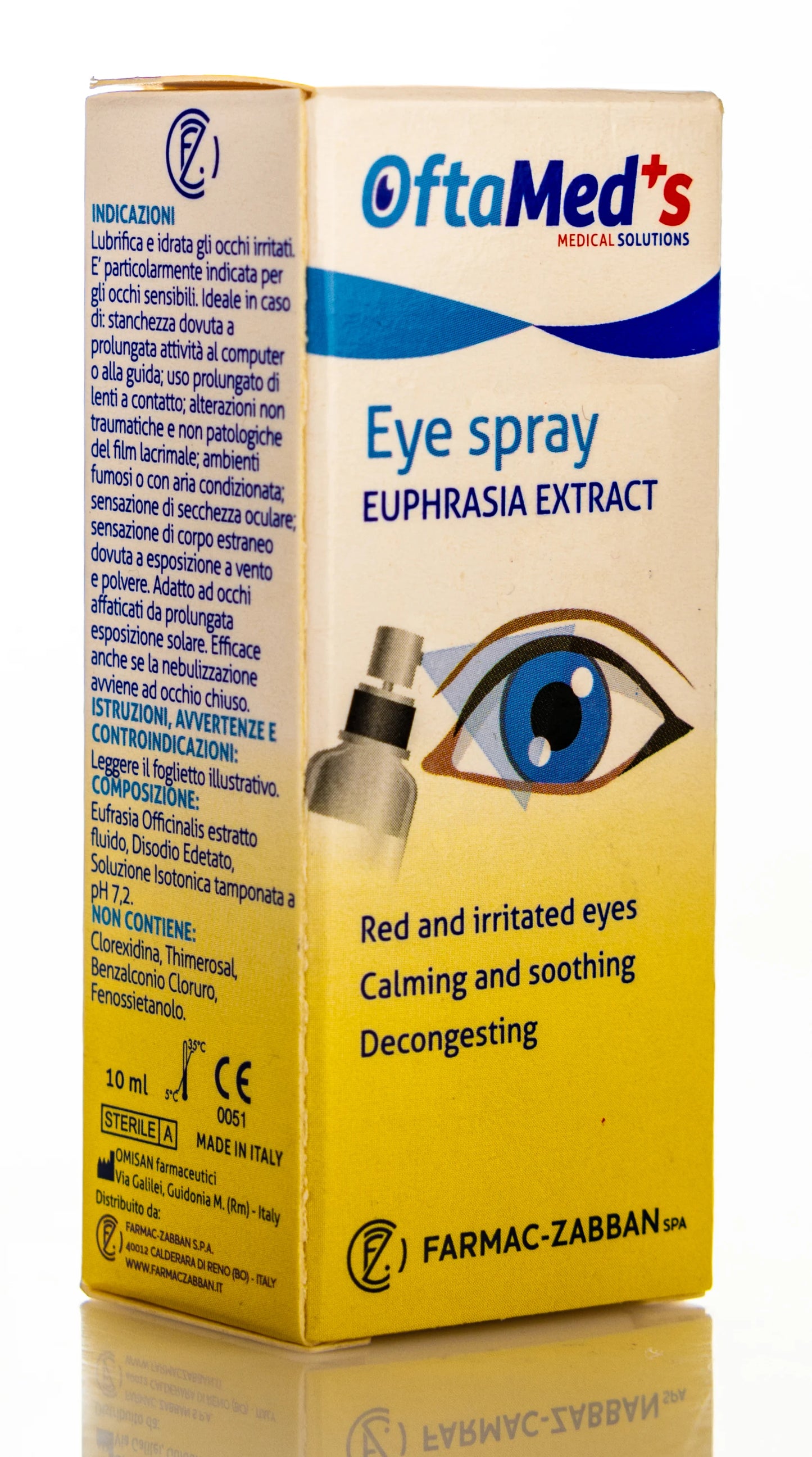 Oftameds Euphrasia Eye Spray 10Ml