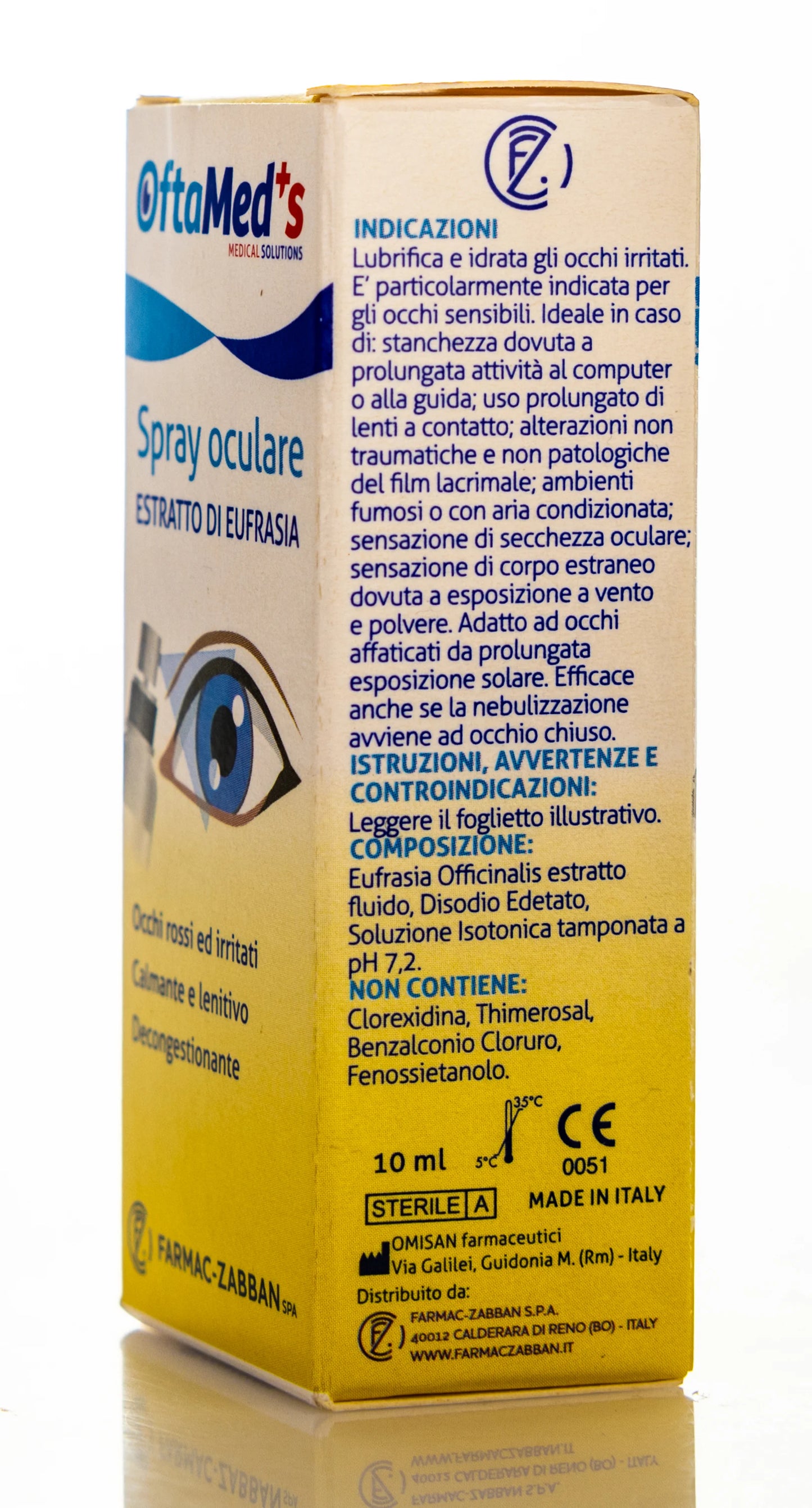 Oftameds Euphrasia Eye Spray 10Ml
