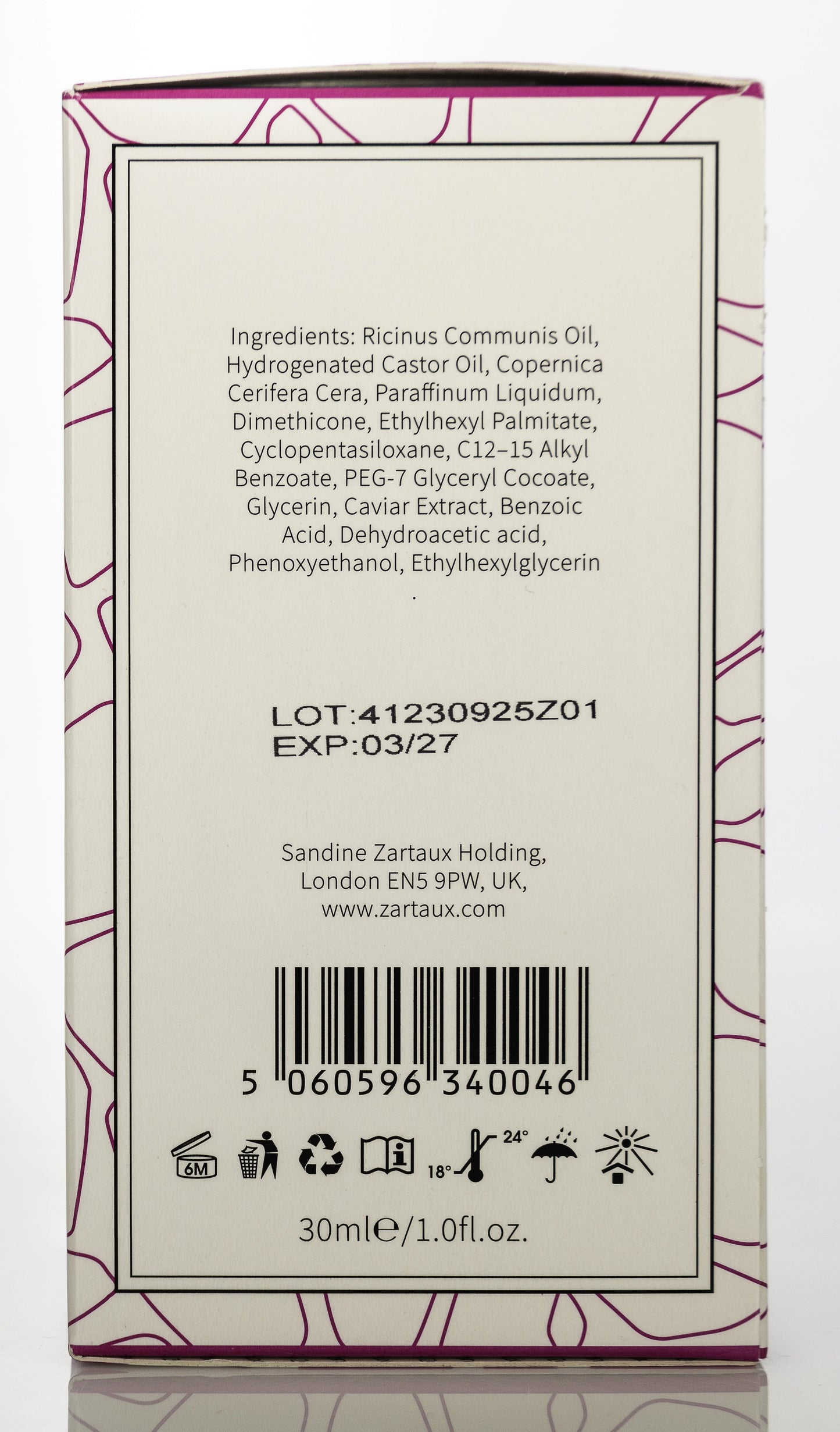 Zartaux Concentrated Caviar Serum 30 ml