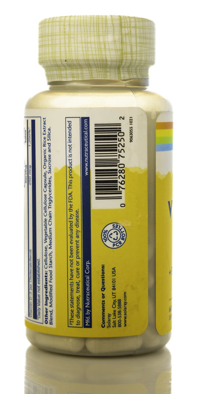 Solaray Vitamin D-3 10000IU 60 Capsules