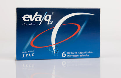 Evaqu Adult Suppositry 6 Pieces