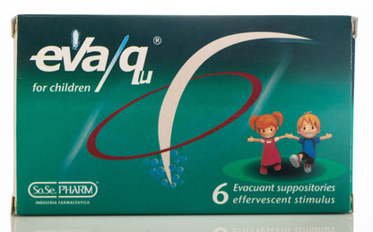Evaqu Child Suppositry 6 Pieces