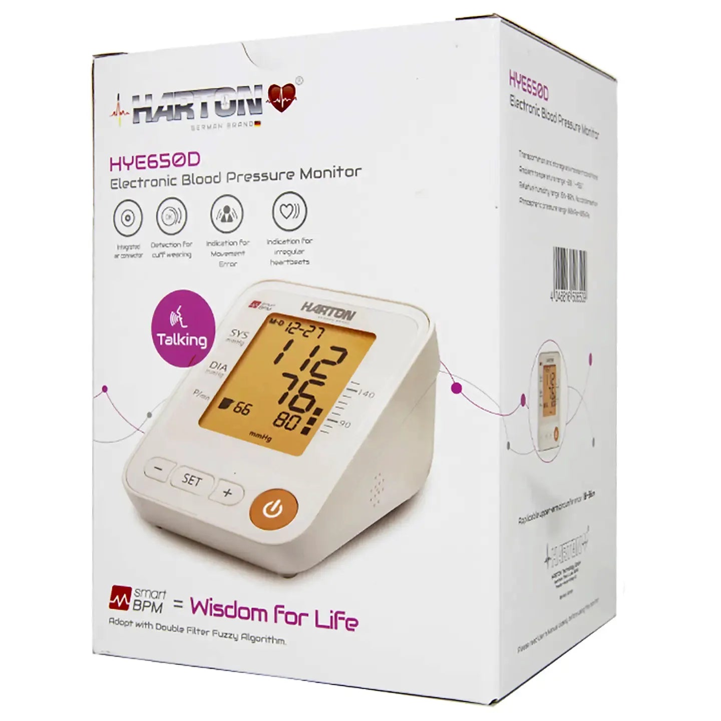 Harton Electronic Blood Pressure Monitor [Hye650D]
