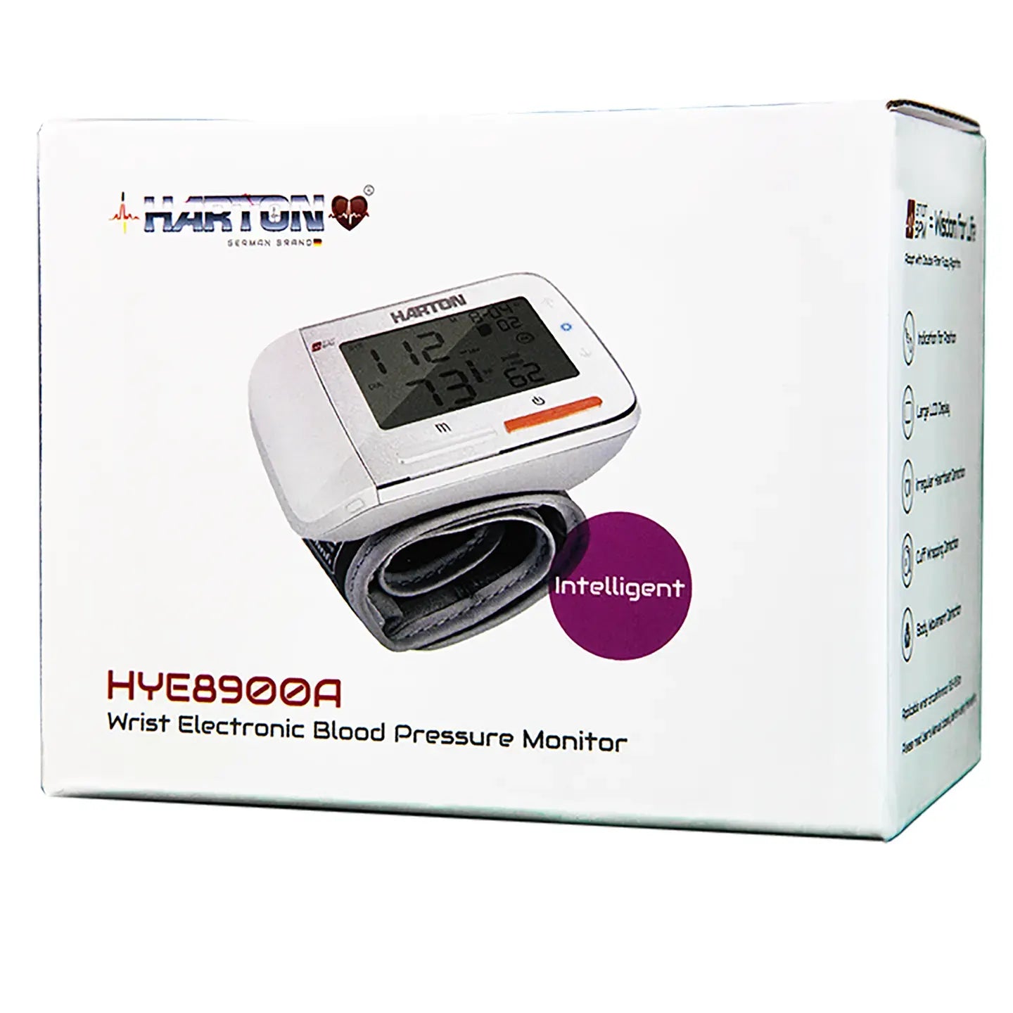 Harton Wrist Electronic Blood Pressure Monitor [Hye8900A]