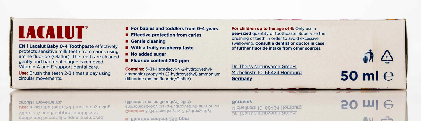 Lacalut Baby 0-4Years Toothpaste 50 Ml