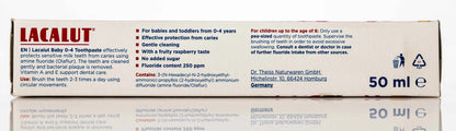Lacalut Baby 0-4Years Toothpaste 50 Ml