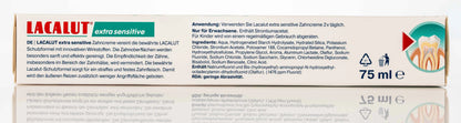 Lacalut Extra Sensitive Toothpaste 75ml