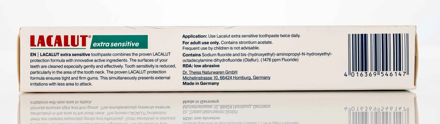 Lacalut Extra Sensitive Toothpaste 75ml