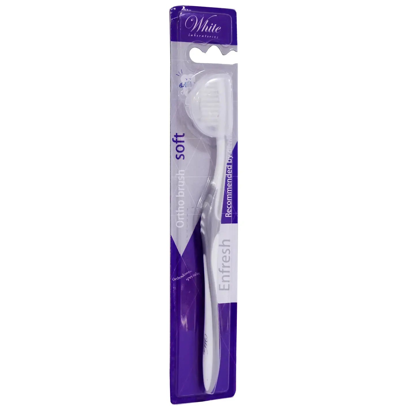 White Laboratories Enfresh Ortho Toothbrush-Soft