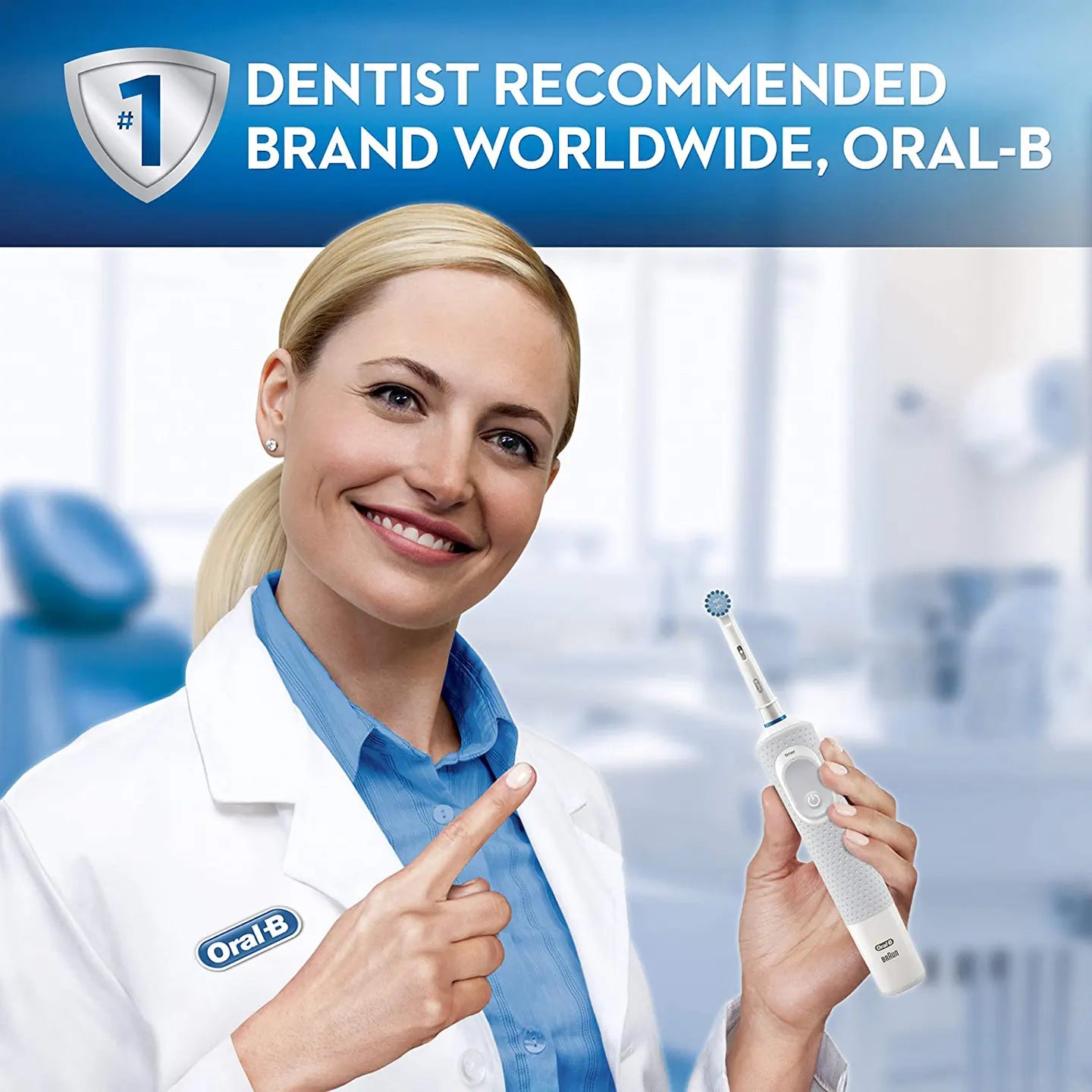 Oral-B Braun Vitality 100 Sensi Ultrathin Rechargable Toothbrush-[413.1]