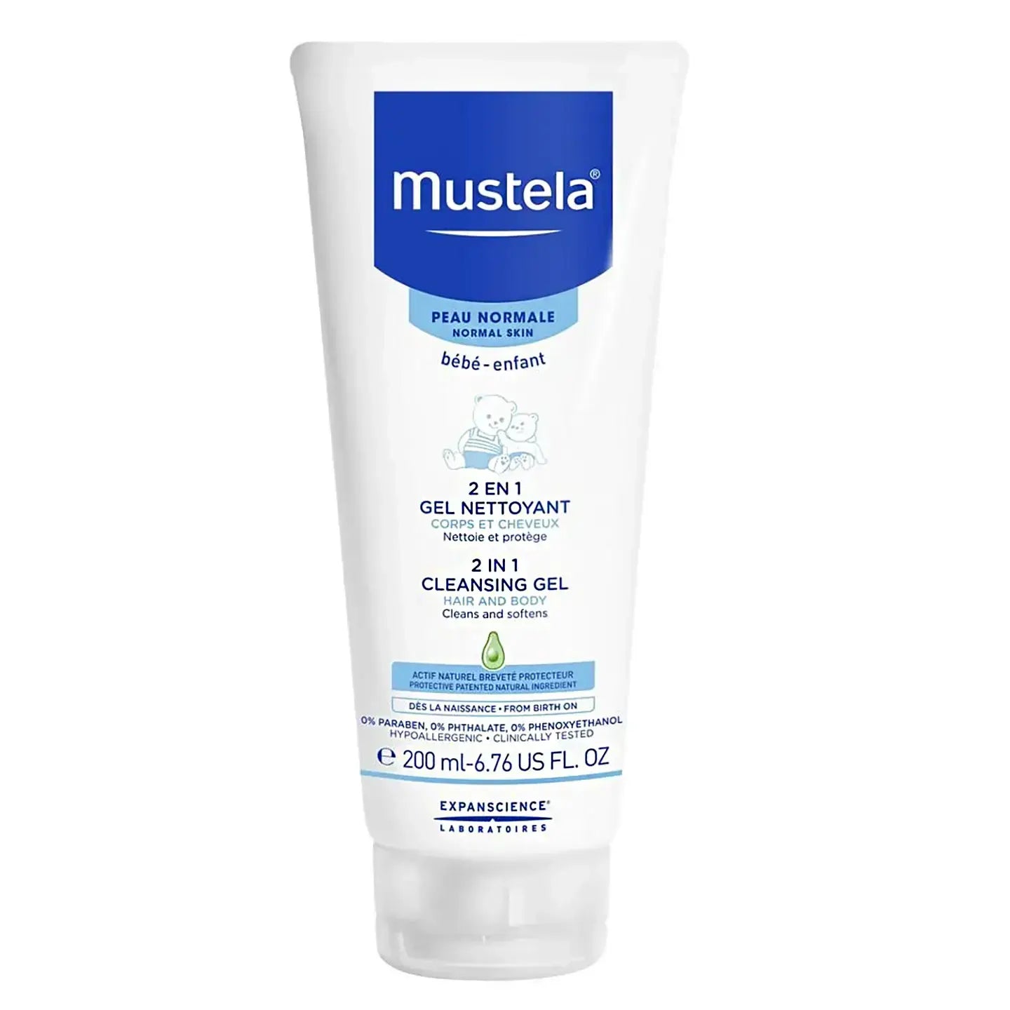 Mustela 2In1 Cleansing Gel 200 Ml