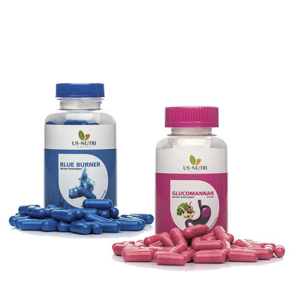 Us-Nutri Glucomannan Plus+Blue Burner Kit