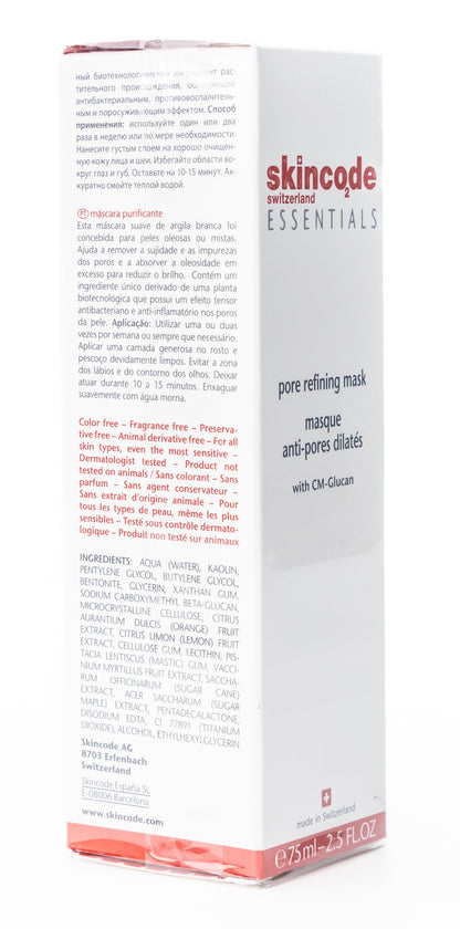 Skincode Pore Refining Mask 75 Ml
