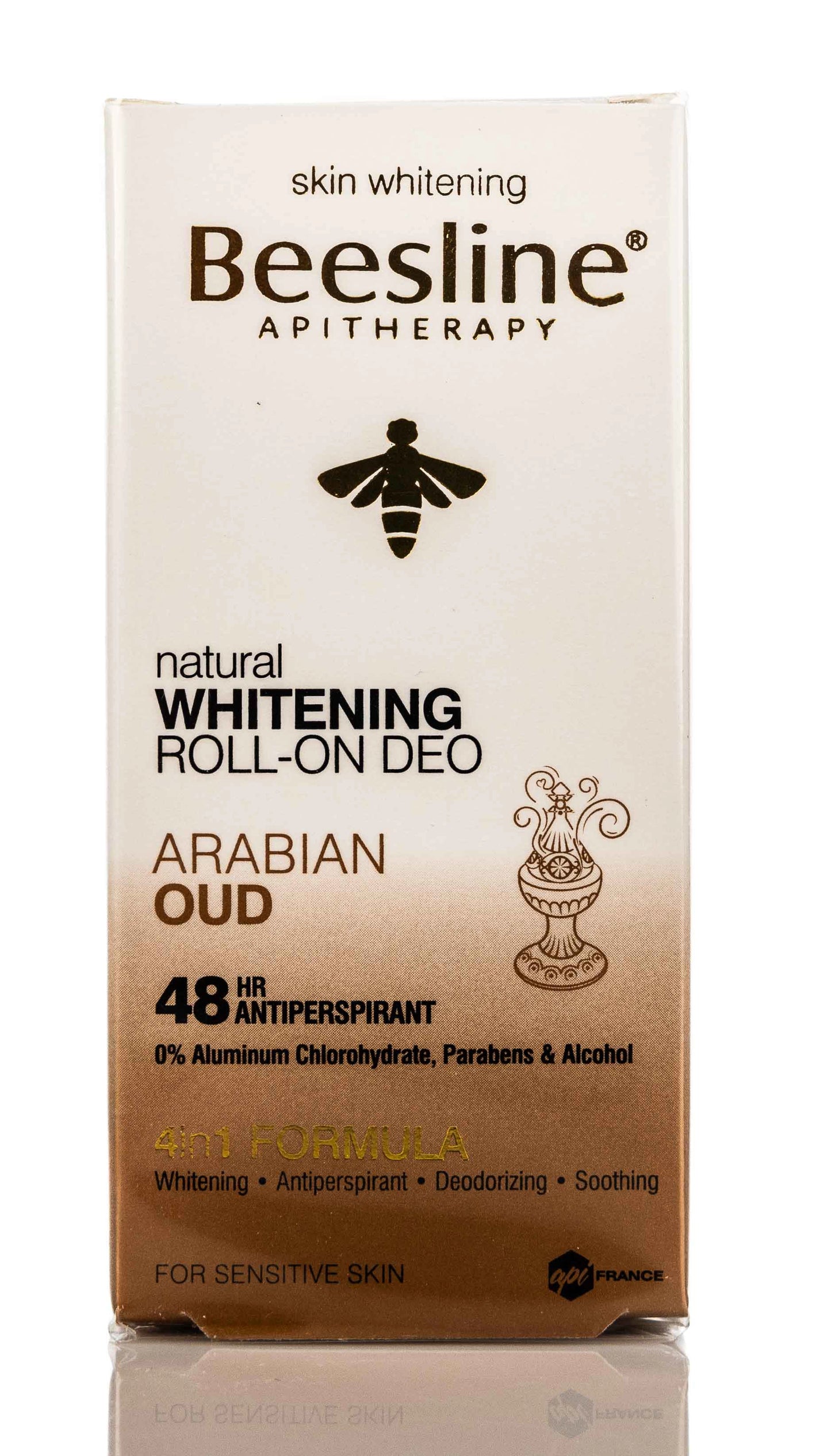 Beesline 48 Hours Natural Whitening Roll-On Deo Arabian Oud 50 Ml