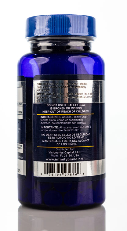 Infinity Vitamin B12 1200 mcg 100 Tablet