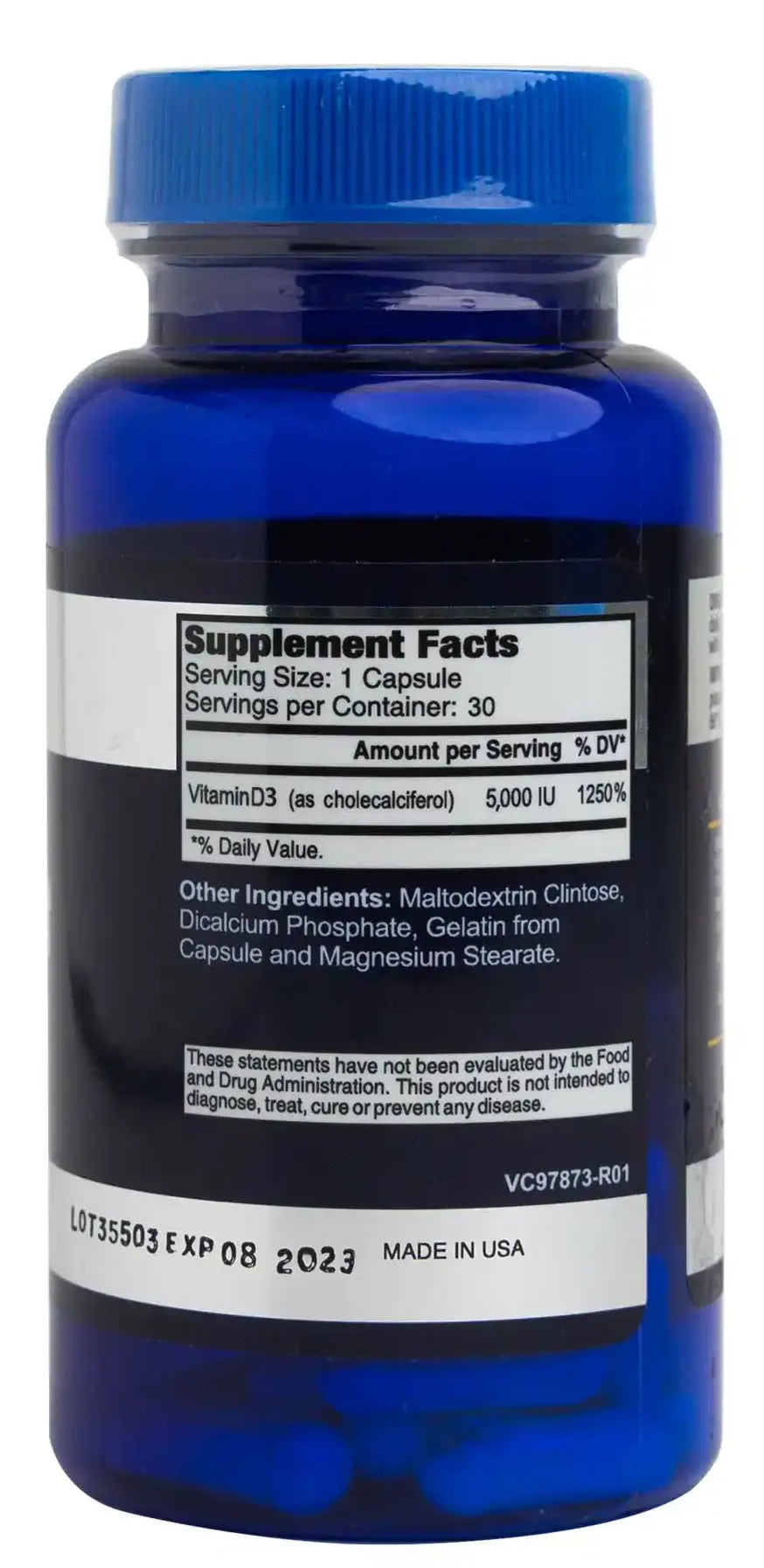 Infinity Vitamin D 5000IU 30 Capsule