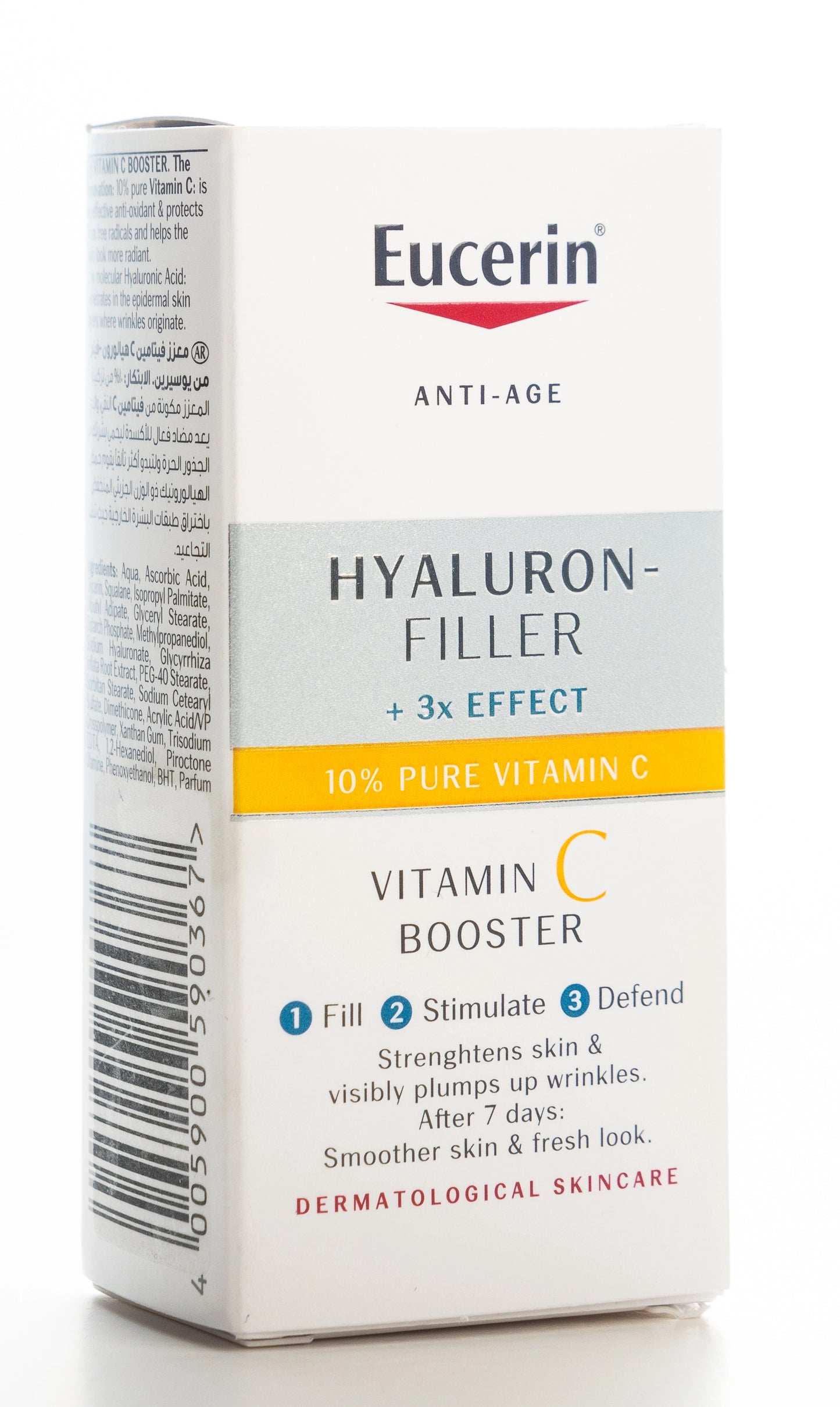 Eucerin Anti-Age Hyaluron-Filler + 3x Effect 10% Pure Vitamin C Booster 8 Ml