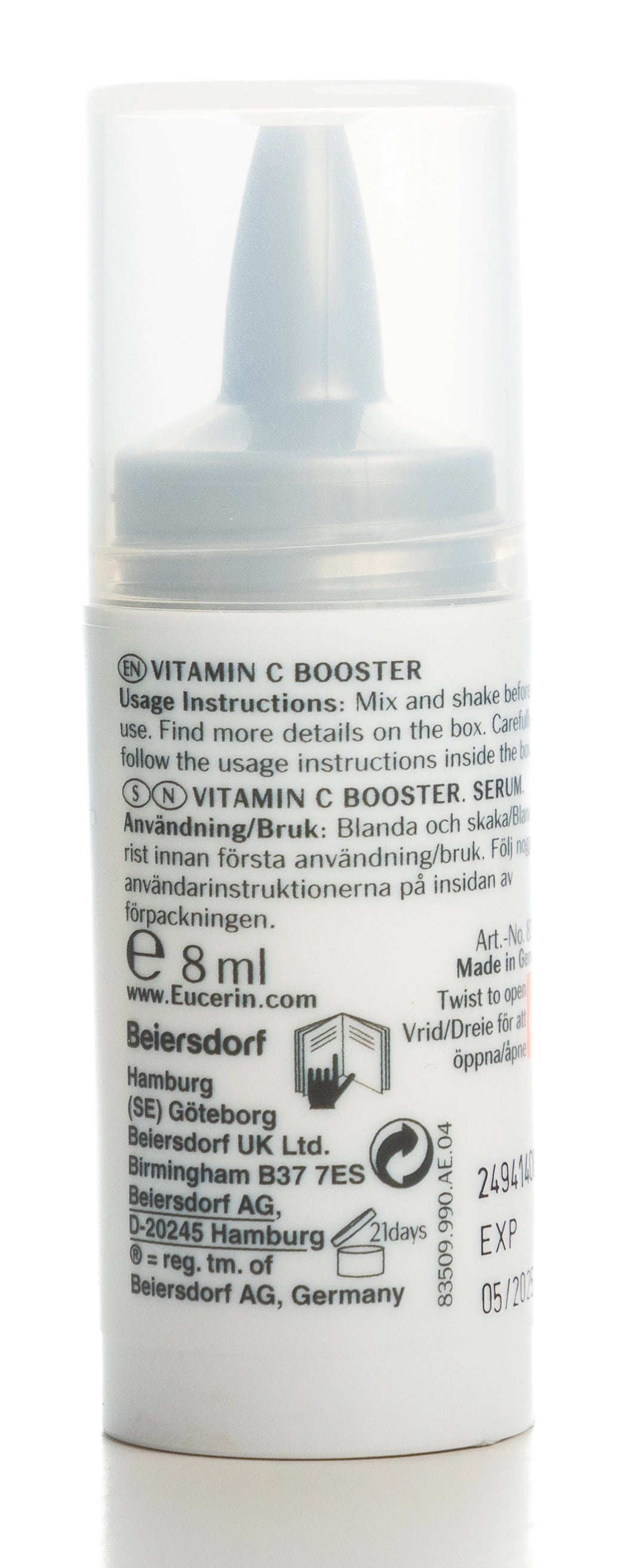 Eucerin Anti-Age Hyaluron-Filler + 3x Effect 10% Pure Vitamin C Booster 8 Ml