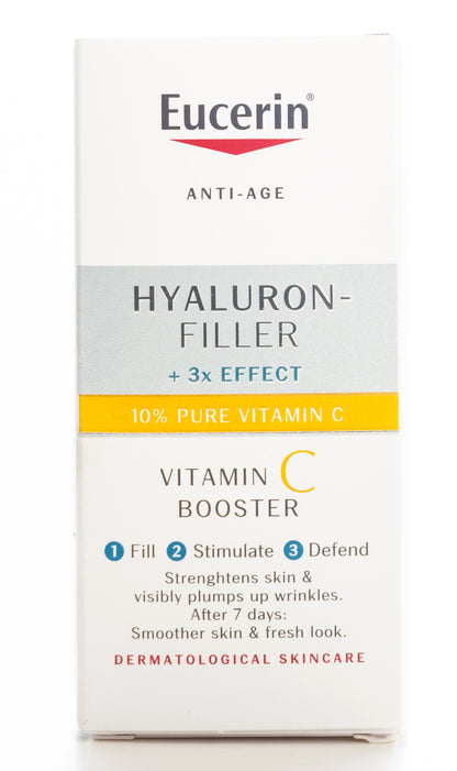 Eucerin Anti-Age Hyaluron-Filler + 3x Effect 10% Pure Vitamin C Booster 8 Ml