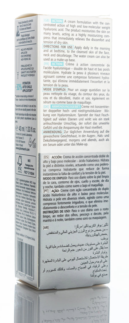 Pharmaceris A Hyaluro-Sensilium Water Cream for Hypersensitive Skin 50 Ml