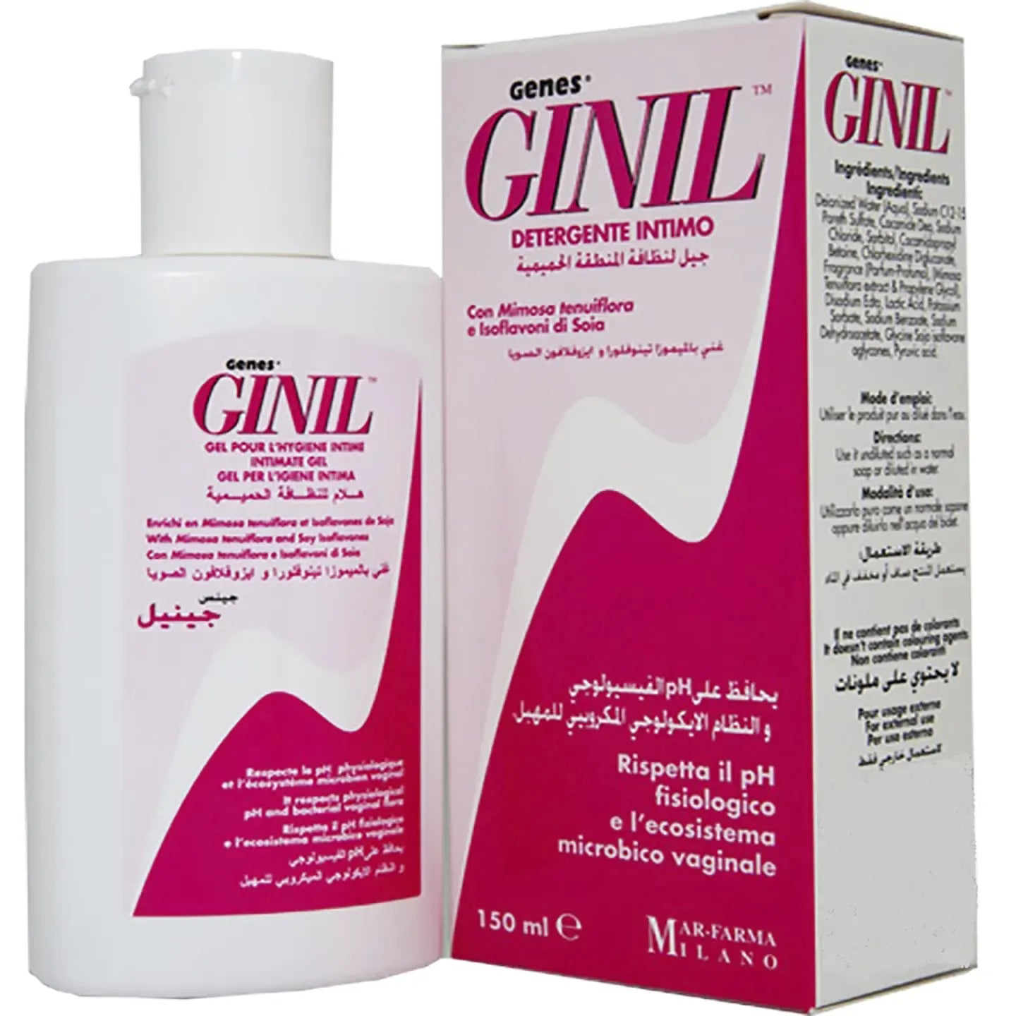Ginil Intimate Wash Gel 150 Ml