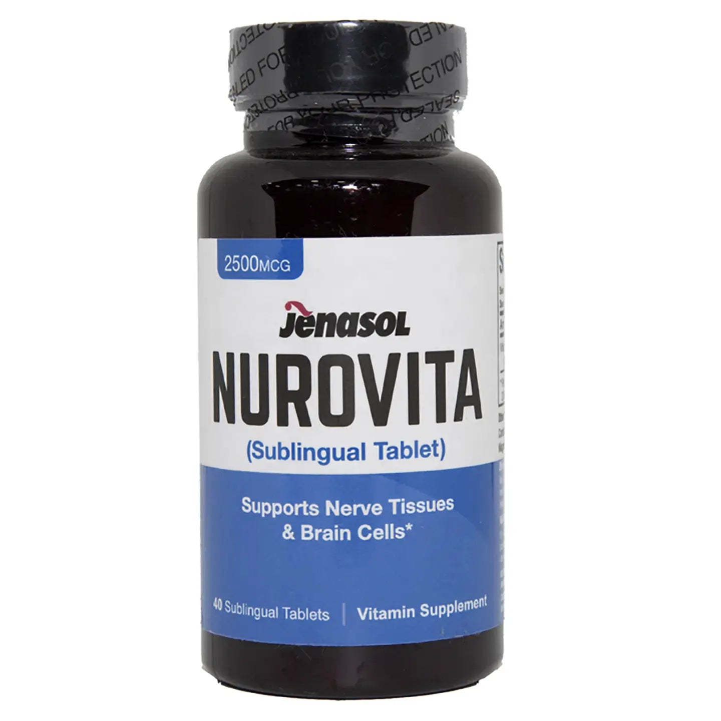 Jenasol Nurovita B12 2500 Mcg 40 Sublingual Tablet