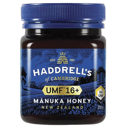 Haddrell's Manuka Honey UMF16+ 250g