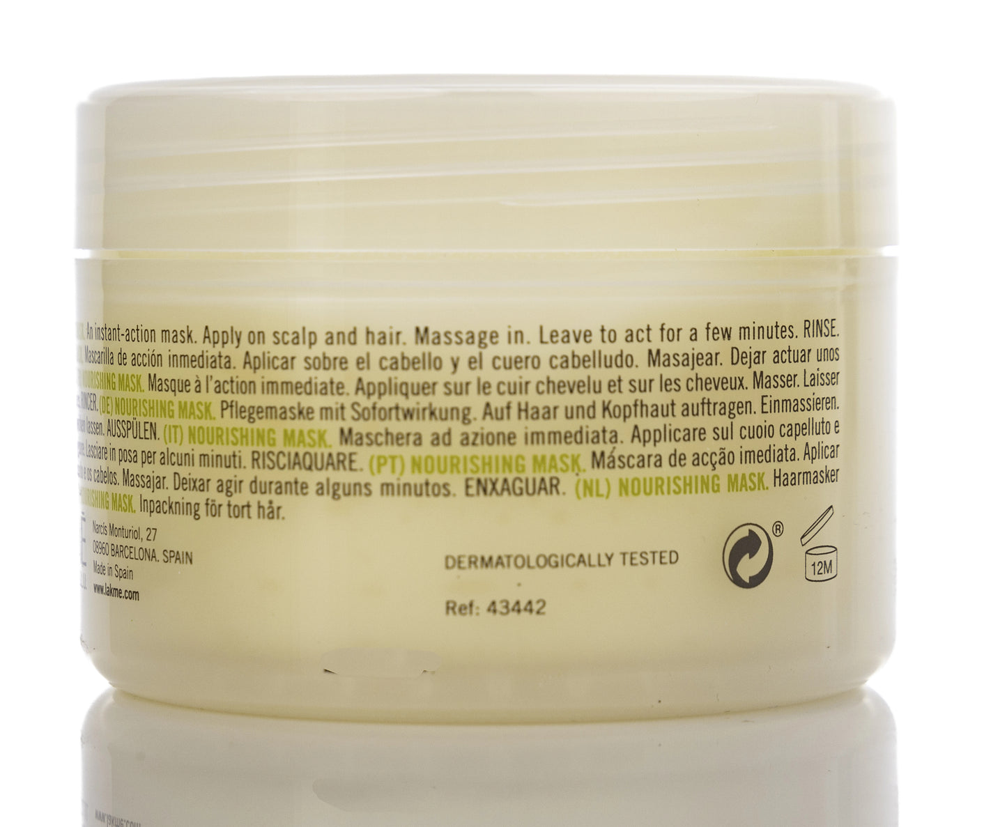 Lakme K.Therapy Repair Nourishing Mask [Dry Hair] 250 Ml