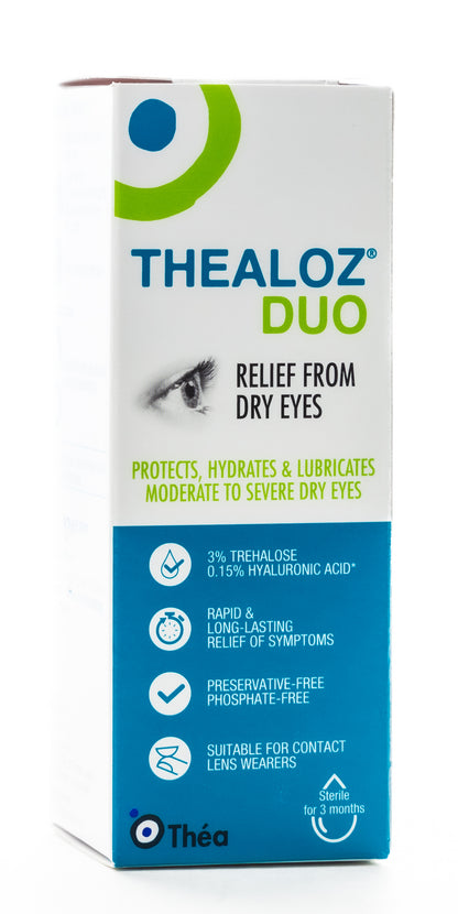 Thealoz Due 3% Eye Drops 10Ml