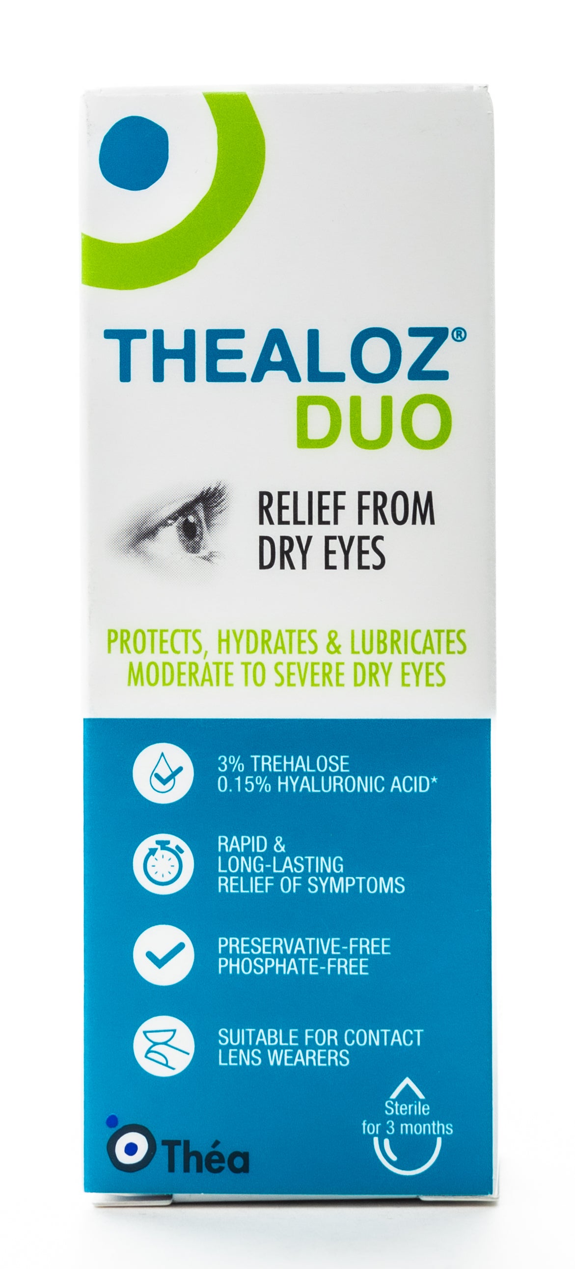 Thealoz Due 3% Eye Drops 10Ml