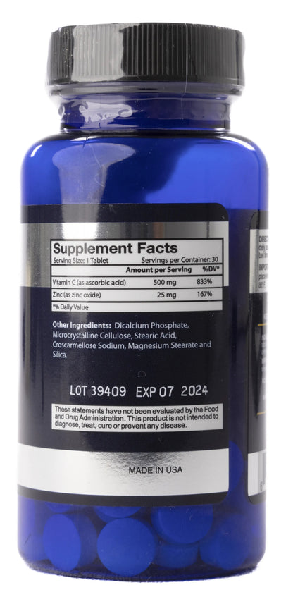 Infinity Vitamin C + Zinc 30 Tablet