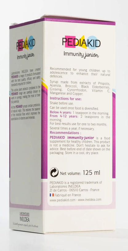 Pediakid Immunity Junior Syrup 125 ml