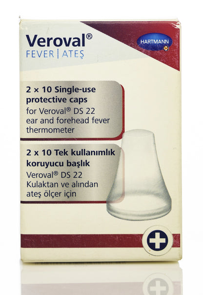 Hartmann Veroval Thermometer Caps 20 Pieces